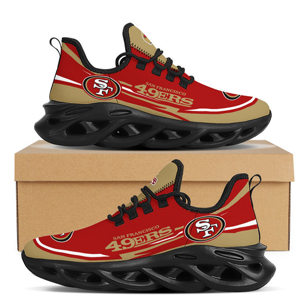 Men's San Francisco 49ers Flex Control Sneakers 011